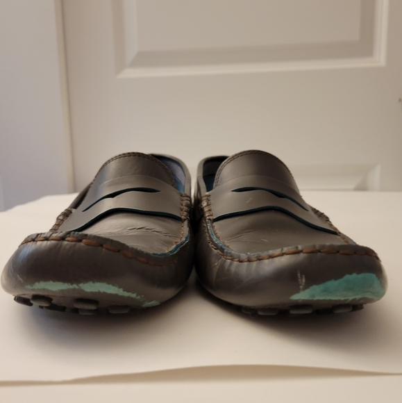 Izod Men's size 12 leather pre-owed - Picture 12 of 16